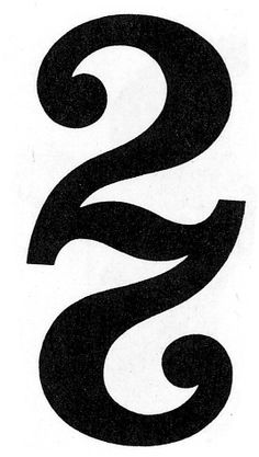 a black and white image of the letter s