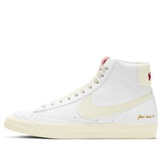 Nike Blazer Mid '77 Vintage 'Popcorn' White/Coconut Milk/Coconut Milk Sneakers/Shoes Blazer Mid 77 Vintage, Popcorn Boxes, Nike Blazer Mid 77, Nike Blazer Mid, Nike Blazers Mid, Adidas Spezial, Vintage Sneakers, Red Nike, Blazer Mid