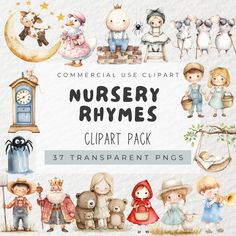 nursery rhymes clipart pack 37 transparent pngs example image for commercial use