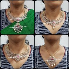 Detachable Diamond Necklace Indian, Bridal Diamond Necklace Indian, Ruby Pendants, Latkan Making, Diamond Chokers, Diamond Earrings Indian, Uncut Diamond Necklace, Diamond Necklace Indian, Diamond Gold Earrings