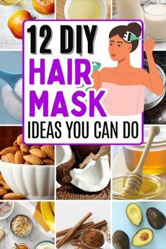 Diy Hair Mask Without Coconut Oil, Rosemary Hair Mask Diy, Cornstarch Hair Mask, At Home Hair Mask, Hair Thickening Spray, Diy Hair Masks, Natural Hair Diy