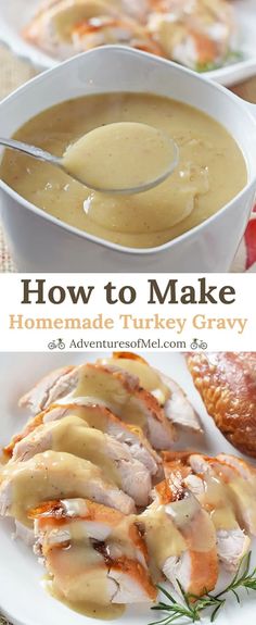 homemade turkey gravy is the best way to use leftover turkey