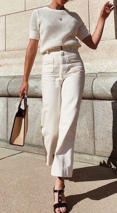 Summer Outfit Guide, Italy Outfits, Elegante Casual, Summer Style Casual, Womens Casual Outfits, Outfits Casuales, Look Fashion, Chic Outfits