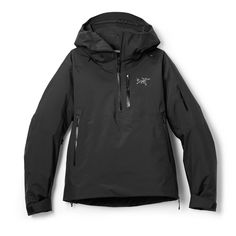 Built for big days on the snow—whatever the conditions—the Arc'teryx Sentinel Insulated Anorak is warm  dry  breathable and made for journeys through the backcountry and resort. Insulated Jacket Women, Rei Co-op, Jackets For Women, Clothes For Women, Black, Clothes