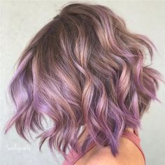 Blonde With Lilac, Pastel Lavender Hair, Beautiful Haircuts, Lavender Hair, Balayage Hair Blonde, Hair Appointment, Haircut And Color, Tone Hair