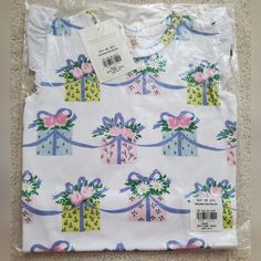 Nwt The Beaufort Bonnet Company Every Day Is A Gift Sleeveless Polly Play Shirt Sz18-24m. Adorable New With Tags In Packaging Tbbc's Ediag Polly Play Shirt With Eyelet Trim. Perfect For A Birthday Party! Sister Sets And Matching Dolly Bonnet Available In Separate Listings. Smoke-Free/Pet-Free Home. 0909 Playful Tops For First Birthday In Spring, Cute Holiday Tops For Spring, Cute Tops For Spring Holiday, Pink Top For First Birthday In Spring, Pink Tops For First Birthday In Spring, Cute Spring Holiday Tops, Holiday Sleeveless Cotton Top, Pink Printed Top For Playtime, Spring Short Sleeve Top For First Birthday