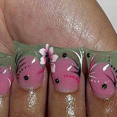 San Diego Nail/Toe Tech ♱ on Instagram: "This set reminds me of koi fish pond 🥺 • Inspo: @hernailzbyk • #ducknails #nailinstagram #epxlore #explorepage #explore #exploree #explorepage✨ #explorpage #sdnails #sandiego #exploreeverything #duckies #ducks" Hibiscus Flower Duck Nails, Spring Duck Nails, Short Duckies Nails, Duckies Nails, 00s Nails, Koi Fish Nails, Japan Nails, Fish Nails