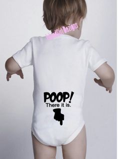 Hey, I found this really awesome Etsy listing at https://www.etsy.com/listing/259564186/poop-there-it-is-bodysuit-onesie-outfit Baby Onsies Funny, Onesie Outfit, Funny Baby Boy, Baby Funny, Funny Onesies, Cute Shirt Designs