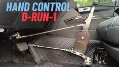 How to operate Hand Controls? control car brake and gas by hand instead of foot.#handcontrol Car Brake, Go Kart