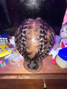 Hairstyles For Mannequin Heads, Mannequin Head Hairstyles, Head Hairstyles, Cute Canvas Paintings, Mannequin Head, Indie Room, Cute Canvas