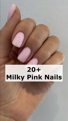 40+ Milky Pink Nails You Can't Get Around This Year brings together the best Nagel Inspo with trendy Nagellack shades. Perfect for summery nails and casual nails alike, these milky nails range from subtle, short cute classy nails to glitter pink designs. Featuring nail arts like Pink Nails OPI and subtle yet chic small classy nails, this collection has something for every style. Discover basic nails, Manikur Kuku, and even a touch of Kutek Disney charm for a playful, polished look this season. Soft Dreamy Aesthetic, Milky Pink Nails, Pink Nails Opi, Disney Charm, Pink Designs, Kutek Disney, Green Acrylic Nails, Milky Pink, Nails Opi