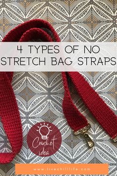 the four types of no stretch bag straps