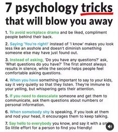 Psychology Tricks, Psychology Fun Facts, Psychology Facts, Life Advice, Self Improvement Tips, Emotional Health, Wise Quotes