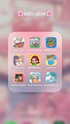 Cozy Apps For Iphone, Cozy Games For Iphone, Cozy Games On Mobile, Cute Mobile Games, Cozy Mobile Games, Aesthetic Mobile Games, Good Apps For Iphone