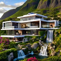 luxury houseluxury house Mountain Resort Design, Mansion Floor Plan, Cliff House, Resort Design, House Layout