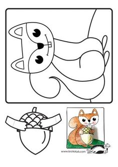 an animal coloring page for kids