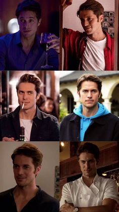 many different pictures of the same man