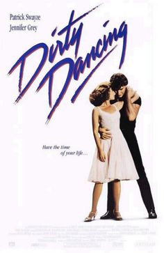 the poster for dirty dancing starring actors