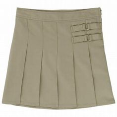 French Toast Back To School Plus Size Girls Adjustable Waist 2-Tab Scooter Nwt Built In Knit Shorts With A Pleated Front Skort Easy Way To Dress Up For School Days! Decorative Silver Tone Buckle Adjustable Waist For A Comfort Fit. Regular Length Concealed Side Zipper Closure Color: Light Khaki Color Size: 20 Material: 100% Polyester Machine Washable Measures Approximately: 36" Waist 20" Length French Toast Uniforms, Toddler School Uniforms, French Toast School Uniforms, Girls School Uniform, School Uniform Kids, Scooter Girl, Academy Sports, Girls School, School Uniforms