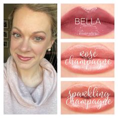 Lipsense Combinations, Sparkling Champagne, Neutral Pink, Rose Champagne, Gloss Lipstick, Diy Makeup