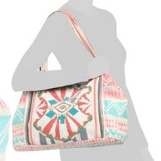 Nwt $90 Magid Beaded Boho Aztek Duffle Travel Beach Bag Tote Great Duffle That Has Beautiful Beaded Design! Great For A Weekender Bag Or A Beach Duffle Original Retail $90 Spring Bohemian Beaded Bags, Bohemian Beaded Shoulder Bag For The Beach, Bohemian Beaded Bags For Vacation, Bohemian Beaded Shoulder Bag For Beach, Bohemian Beaded Beach Bag For Summer, Bohemian Shoulder Bag For Shopping, Bohemian Beaded Shoulder Bag For Vacation, Bohemian Beaded Rectangular Beach Bag, Trendy Beaded Shoulder Bag For Beach