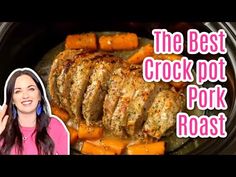 the best crock pot pork roast recipe is in this slow cooker and it's ready to be eaten