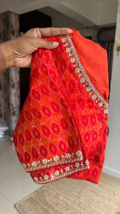 Thread Hand Work Blouse Design, Latest Work Blouse Designs, Thread Work Blouse Designs, Banarasi Blouse, Ready Made Blouse, Handwork Blouse, Saree Fancy, Handmade Blouse, Blouse Works