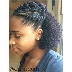 Simple Protective Style Desire Quadjo Mia, Twisted Hair, Flat Twist, Hot Hair Styles, Penteado Cabelo Curto