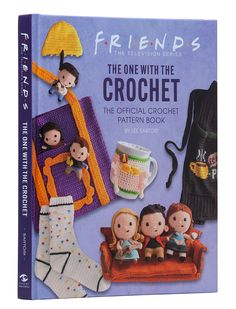 the crochet pattern book for friends is available in several sizes and colors, including one