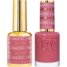 DND DC Duo Gel - #166 Hard Pink / Soak-Off Gel Polish 0.5 oz. + Nail Lacquer 0.5 oz. Mauve Nail Polish, Nail Routine, Mauve Nails, Spa Prices, Perfect Manicure, Bold Statements, Nice Nails, French Tips, Manicure At Home