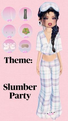 #dresstoimpress #dress #games Trendy Date Night Outfit, Cozy Dress, Party Fits, Theme Dress, Combo Dress, Slumber Party, Themed Outfits