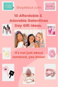 10 Affordable & Adorable Galentines Day Gift Ideas!ð: 1. AOA Glazed High Shine Lipgloss ($1) 2. Fluffy Keychains ($1) 3. Scruchies ($1) 4. Blender Holders ($1-$1.88) 5. Beauty Blenders ($1-$1.88) 6. Hand-Held Mirrors ($1-$1.55) 7. Fluffy Headbands ($1) 8. Pouches ($1-$1.88) 9. Hair Clips ($1) 10. Our Paw Paw Collection Gift Set ($30)