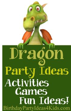 Ideas For Party Games, Ideas Birthday Party, Girls Party Games, Knight Party, Slumber Party Games, Dragon Crafts