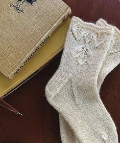 Knit Pattern Sock, Fair Isle Knitting Patterns, Slippers Pattern, Sport Weight Yarn, Lace Socks