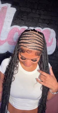 Pop Braids, Latest Braids Hairstyles, Box Braids For Black Women, Ebony Hairstyles, Short Haircut Tutorial, Lemonade Braids Hairstyles, Braided Hairstyles For Black Women Cornrows, Haircut Tutorial, Hairstyle Idea