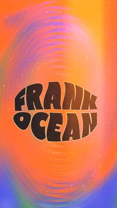 Frank Ocean graphic design posters, wallpaper. Frank Ocean Album Cover Painting, Frank Ocean Orange Aesthetic, Frank Ocean Inspired Painting, Frank Ocean Ipad Wallpaper, Graphic Design Posters Wallpaper, Graphic Poster Wallpaper, Wallpaper Frank Ocean, Ocean Graphic Design, Preppy Wall Collage