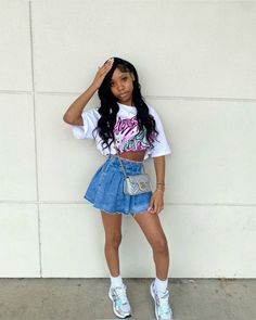 Trendy Outfits Edgy, Cute Birthday Outfits, Stylish Summer Outfits, Tween Outfits, Cute Swag Outfits