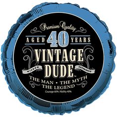 the 50th anniversary badge for vintage dude