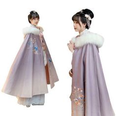 Women Hanfu style Embroidery Lined Parka Cape Coat Hooded Cloak Jackets Winter L Item description Brand Unbranded Size One Size Size Type Regular Style Parka Accents Fur Trim Country/Region of Manufacture China Department Women Features Lined Fit Relaxed Garment Care Hand Wash Only MPN Does not apply Occasion Party/Cocktail Outer Shell Material Cotton Pattern Floral Season Winter Theme Ethnic Type Cape Vintage Yes Year of Manufacture 2020-2029   Shipment Payment Return & Warranty Service & Feedb Hanfu Winter Coat, Winter Embroidered Hooded Outerwear, Embroidered Winter Outerwear With Stand Collar, Hooded Embroidered Fall Outerwear, Winter Outerwear With Floral Embroidery And Stand Collar, Hooded Floral Embroidered Outerwear For Spring, Embroidered Hooded Outerwear For Spring, Spring Hooded Outerwear With Floral Embroidery, Traditional Winter Costume Outerwear