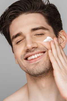 #MenSkinCare #SkinCareForMen #GoodSkin #FaceWash #Handsome #FaceMask #Men Guys Skin Care, Aesthetic Cosmetology, Male Skincare, Sunscreen For Men, Man Pic, Skin Care Men, Men Day, Grooming For Men, Mens Skincare