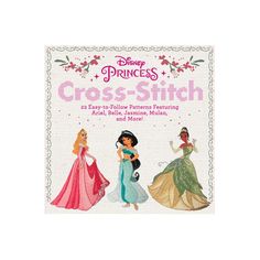 the disney princess cross stitch book