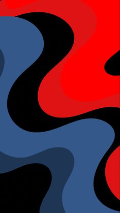 an abstract background with red, blue and black wavy lines on the bottom right corner