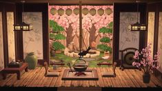 Japanese Room Bedrooms, Japanese Home Interior, Japanese Tea Room, Japanese Bath House, Japanese Bedroom, Asian House, Japanese Animals, Chinese House