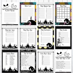 halloween themed printables for kids and adults to use in the classroom or at home