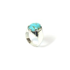 Men handmade turquoise ring Otoman turquoise Style Ring men Otoman turquoise ring men Men handmade turquoise ring Men turquoise ring Product Description: Introducing our 925K Silver Turquoise Gemstone Ring, a stunning and unique piece of jewelry designed especially for men. This handmade ring features a beautiful turquoise stone that adds a stylish and elegant touch to any outfit. The ring is made of high-quality 925 sterling silver, ensuring durability and longevity. Its art deco style adds a v Feroza Ring, Gemstone Ring For Men, Turquoise Men, Single Stone Ring, Ring Man, Ring Turquoise, Ring Men, Ring For Men, Timeless Accessories