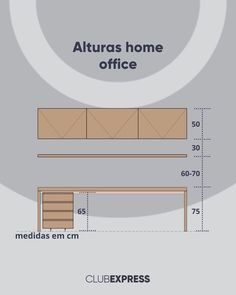 an image of a desk with measurements for the top and bottom drawers on each side