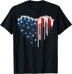 Amazon.com: American Gamer US Flag 4th Of July Gaming Lovers Patriotic T-Shirt : Clothing, Shoes & Jewelry