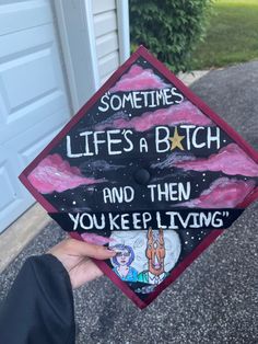 Bojack Graduation Cap, Bojack Horseman Graduation Cap, Senior Week Ideas, Graduation Caps Ideas, Grad Hats