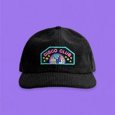 Get ready to boogie down with our Disco Club Corduroy Hat! This retro-inspired hat features a vibrant, embroidered disco ball patch, perfect for adding a touch of nostalgia to your outfit. Key Features: Nostalgic Design: The disco ball patch evokes the fun and excitement of the disco era. Soft Corduroy Material: Made with premium-quality corduroy for a comfortable and stylish fit. Embroidered Patch: The "Disco Club" text and disco ball are expertly embroidered for a detailed and eye-catching loo Style Movie, Cool Dinosaurs, Nostalgic Design, Disco Club, Corduroy Hat, Corduroy Material, Disco Era, 80s Style, Love Hat