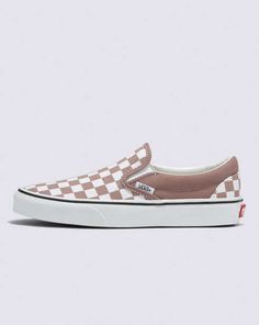 Vans | Classic Checkerboard Slip-On Black/White Shoe Vans Checkerboard, White Shoe, Vans Classic, White Shoes, Cute Shoes, Southern California, Slip On Shoes, Low Profile, Slip On